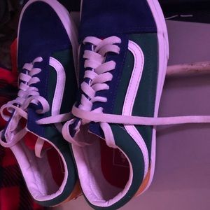 Old Skool Multi-Color Skater Vans